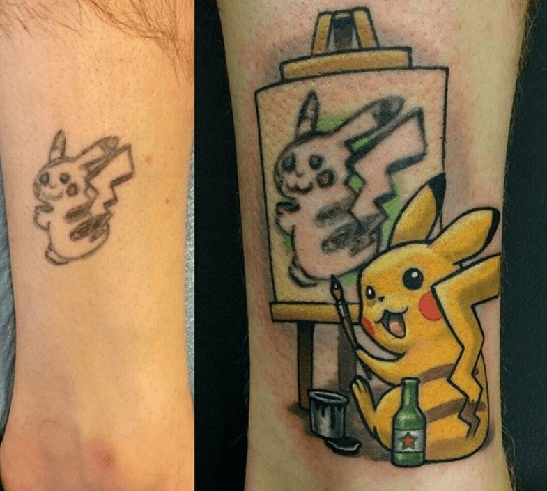 Wie ein Tattoo abdecken?