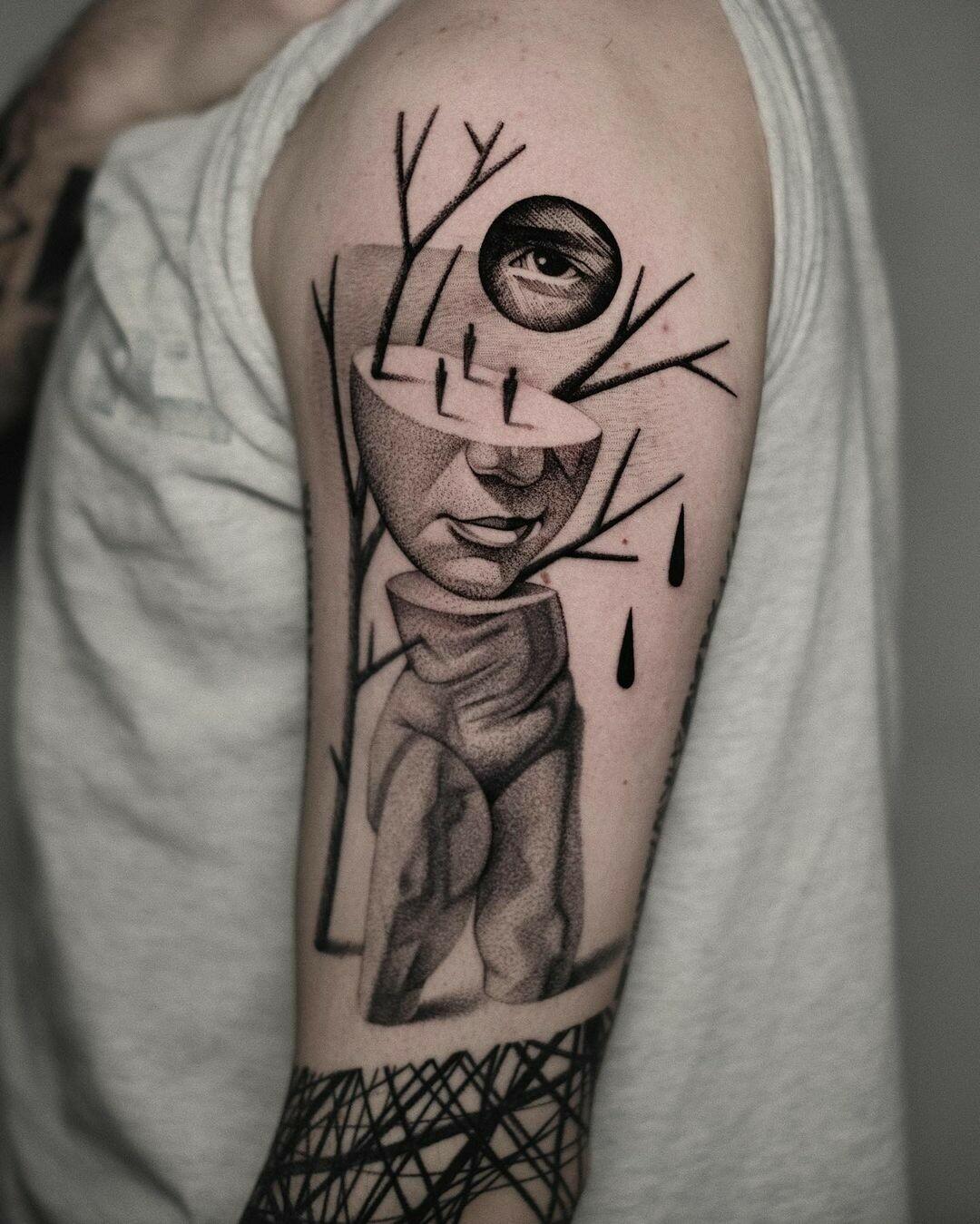 Inksearch tattoo Patryk Chybowski (Boski Tattoo)