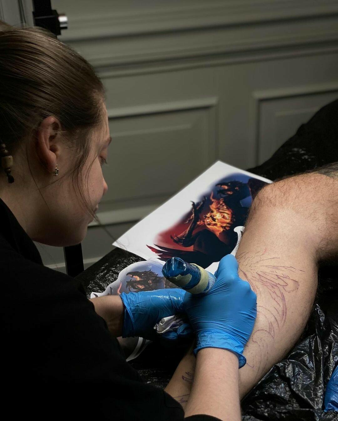 Inksearch tattoo Serik Butenko
