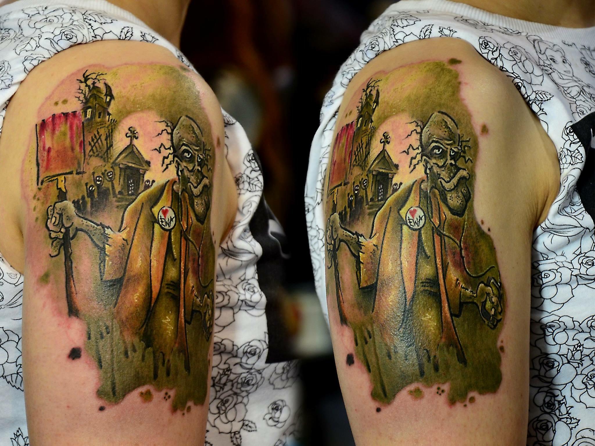 Inksearch tattoo Krzysztof "Aniołek"