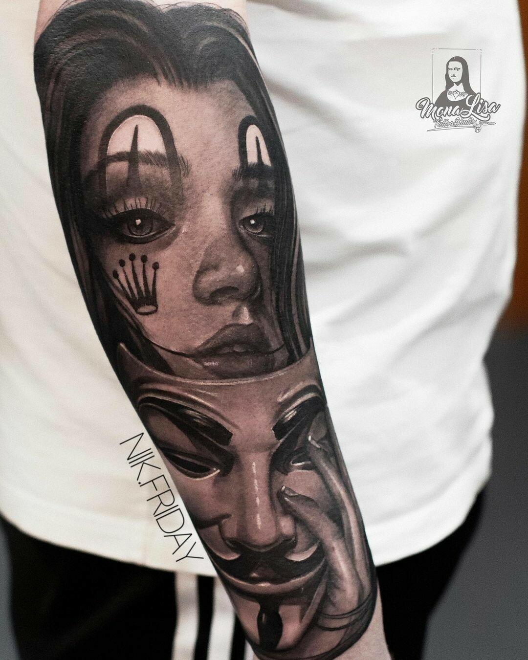 Inksearch tattoo Mona Lisa Tattoo Kraków