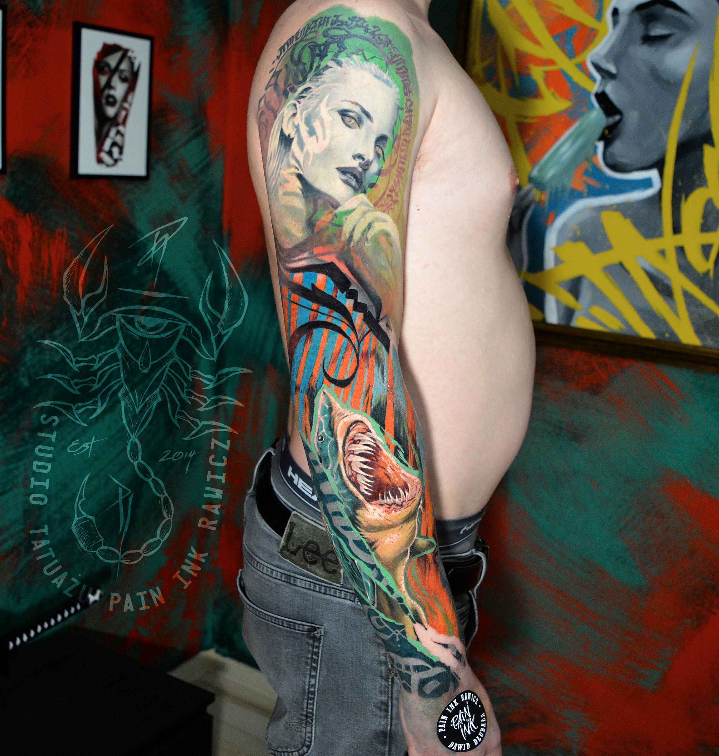 Inksearch tattoo Dawid Dłubała