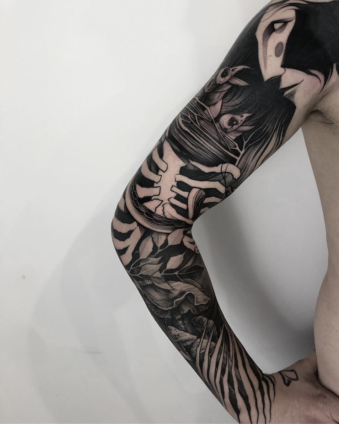 Inksearch tattoo Patryk Chybowski (Boski Tattoo)