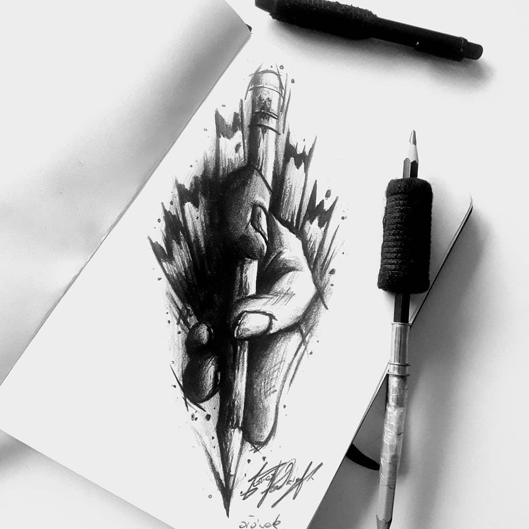 Inksearch tattoo Tomek Podleśny - Thom Planter