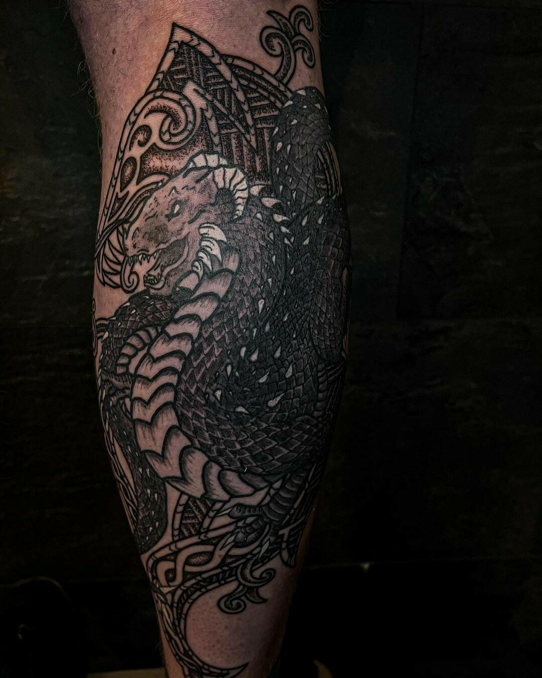 Inksearch tattoo Agares Tattoo