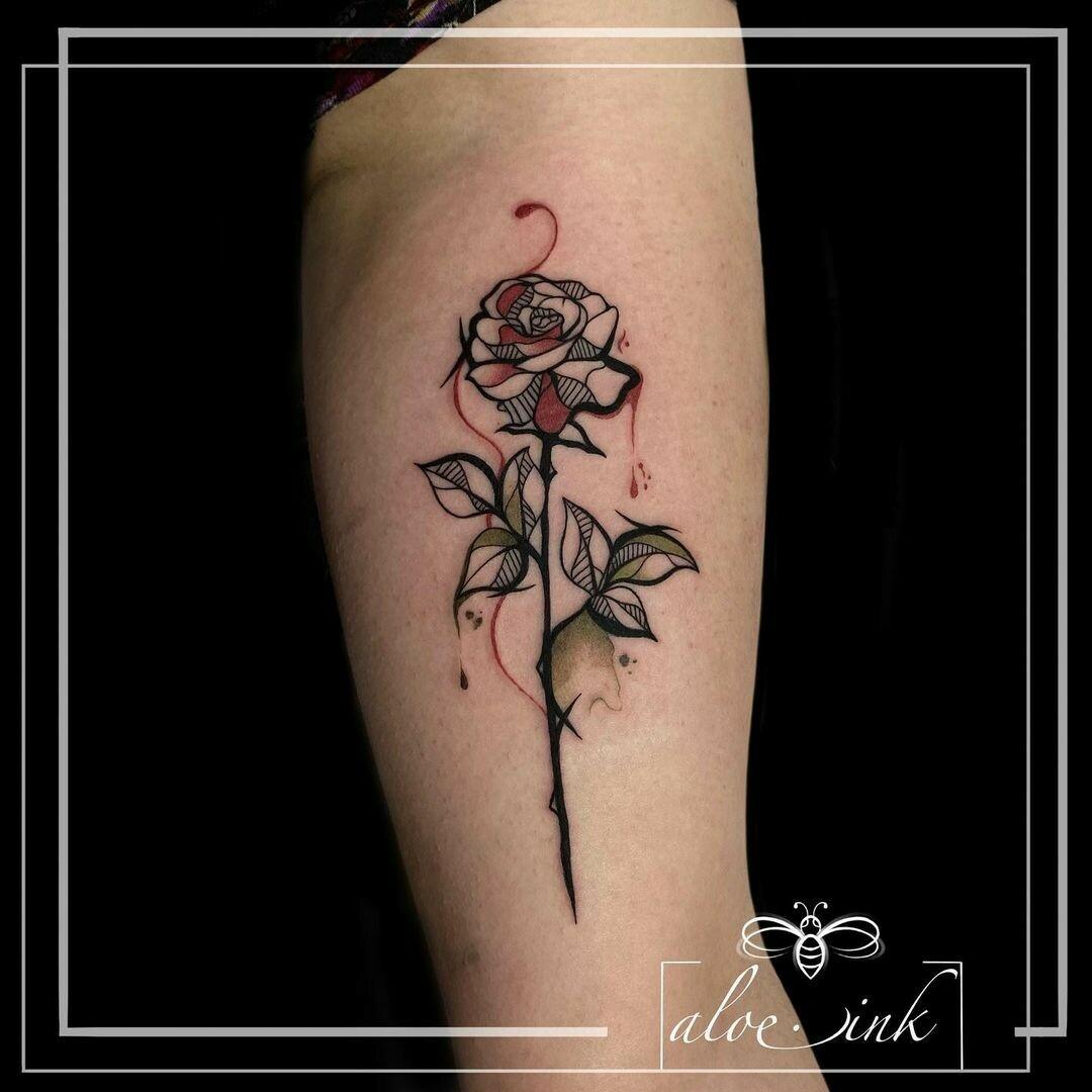 Inksearch tattoo Aloe Ink