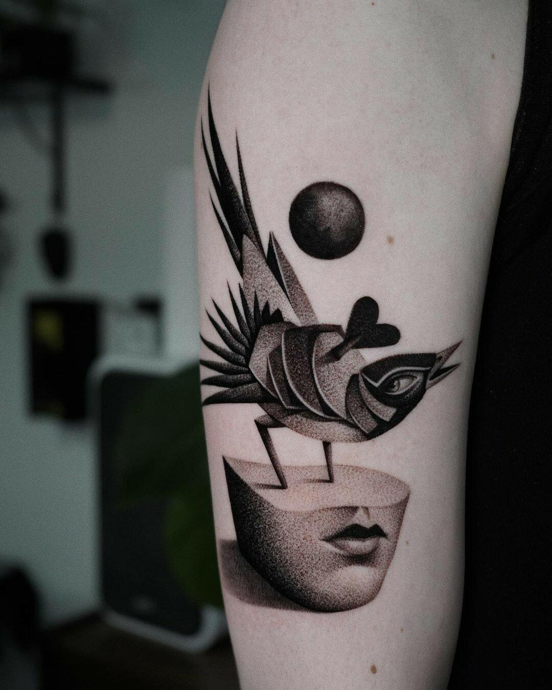 Inksearch tattoo Patryk Chybowski (Boski Tattoo)