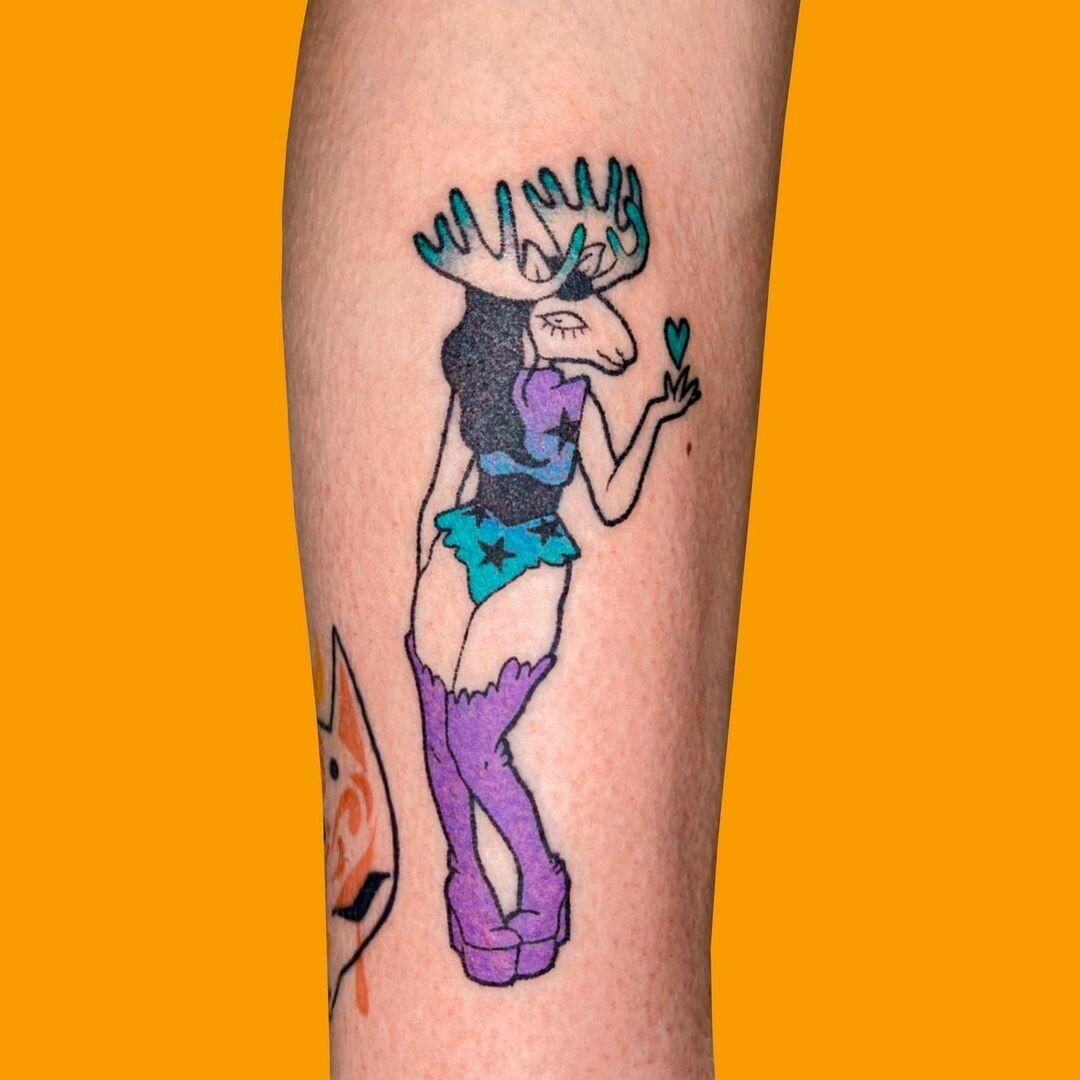 Inksearch tattoo Super Spanko