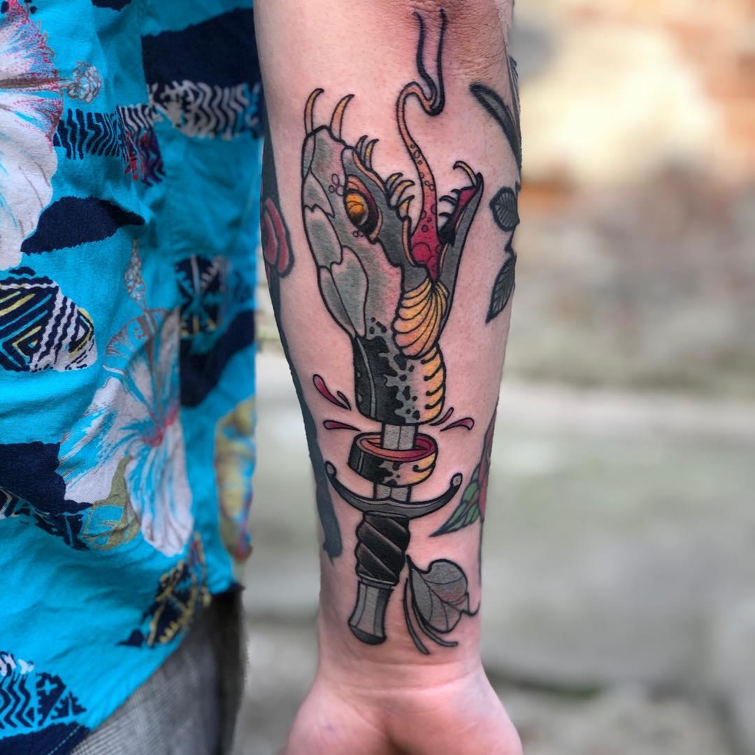 Inksearch tattoo Piotr Trager 'Zwierzak'