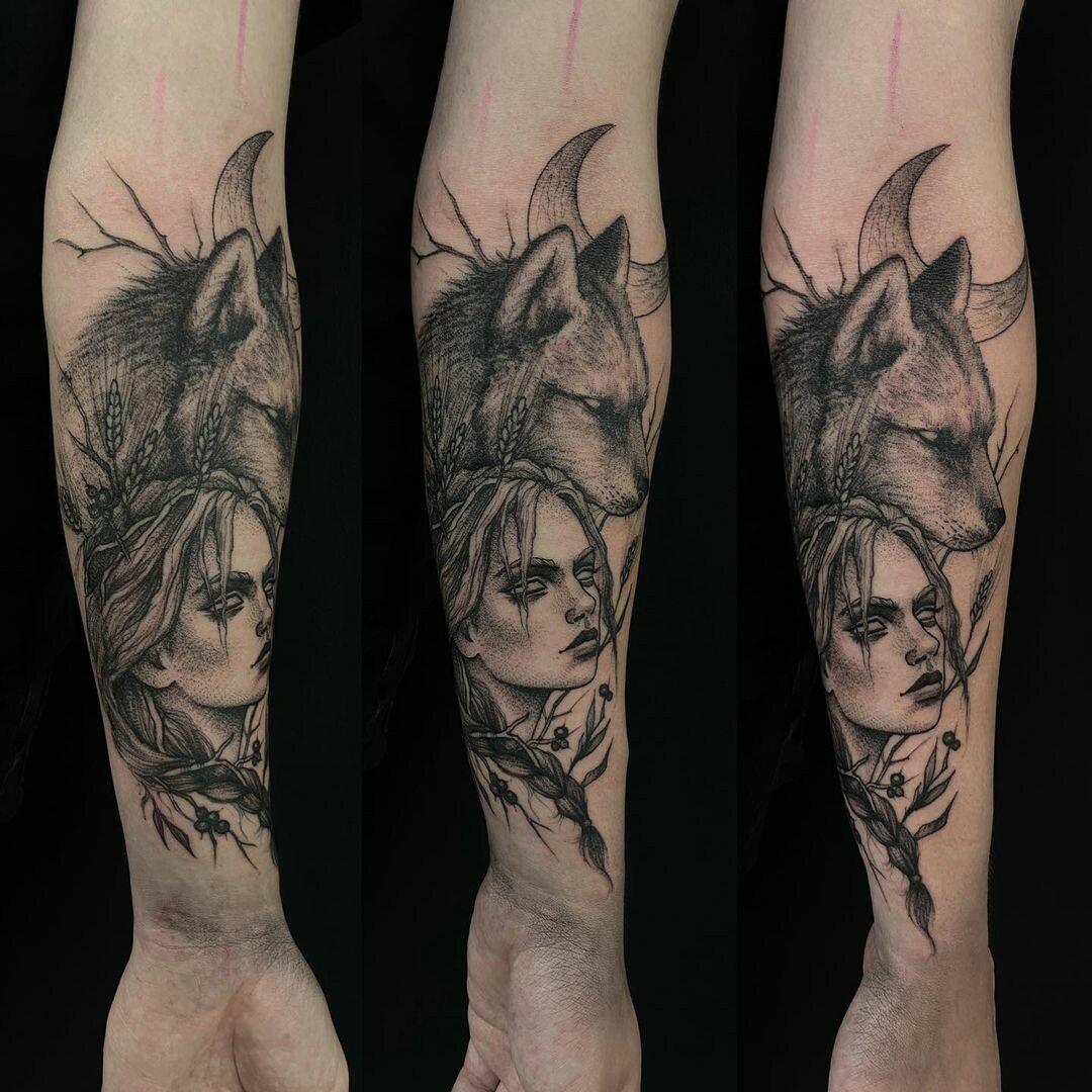 Inksearch tattoo Julita Gołębiewska