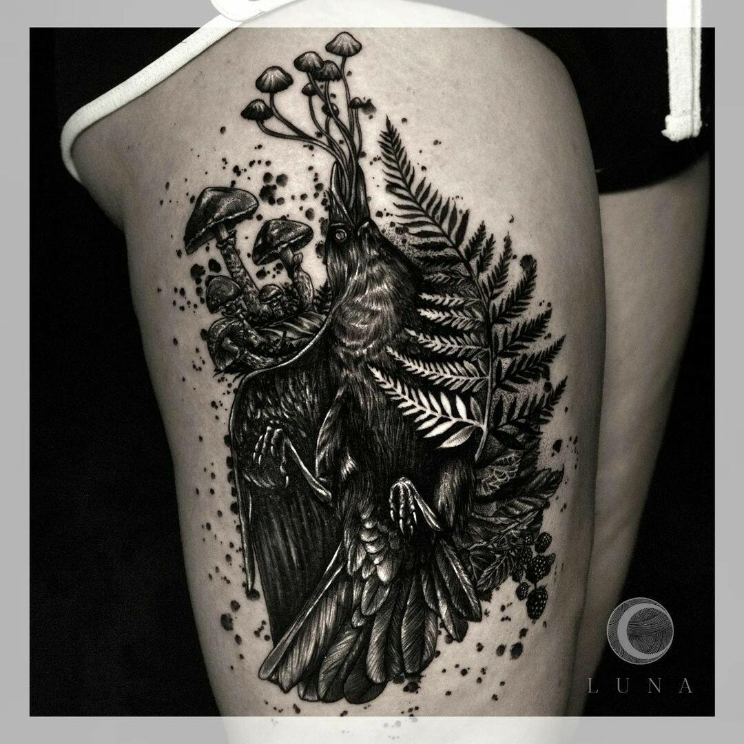 Inksearch tattoo luna tattoo