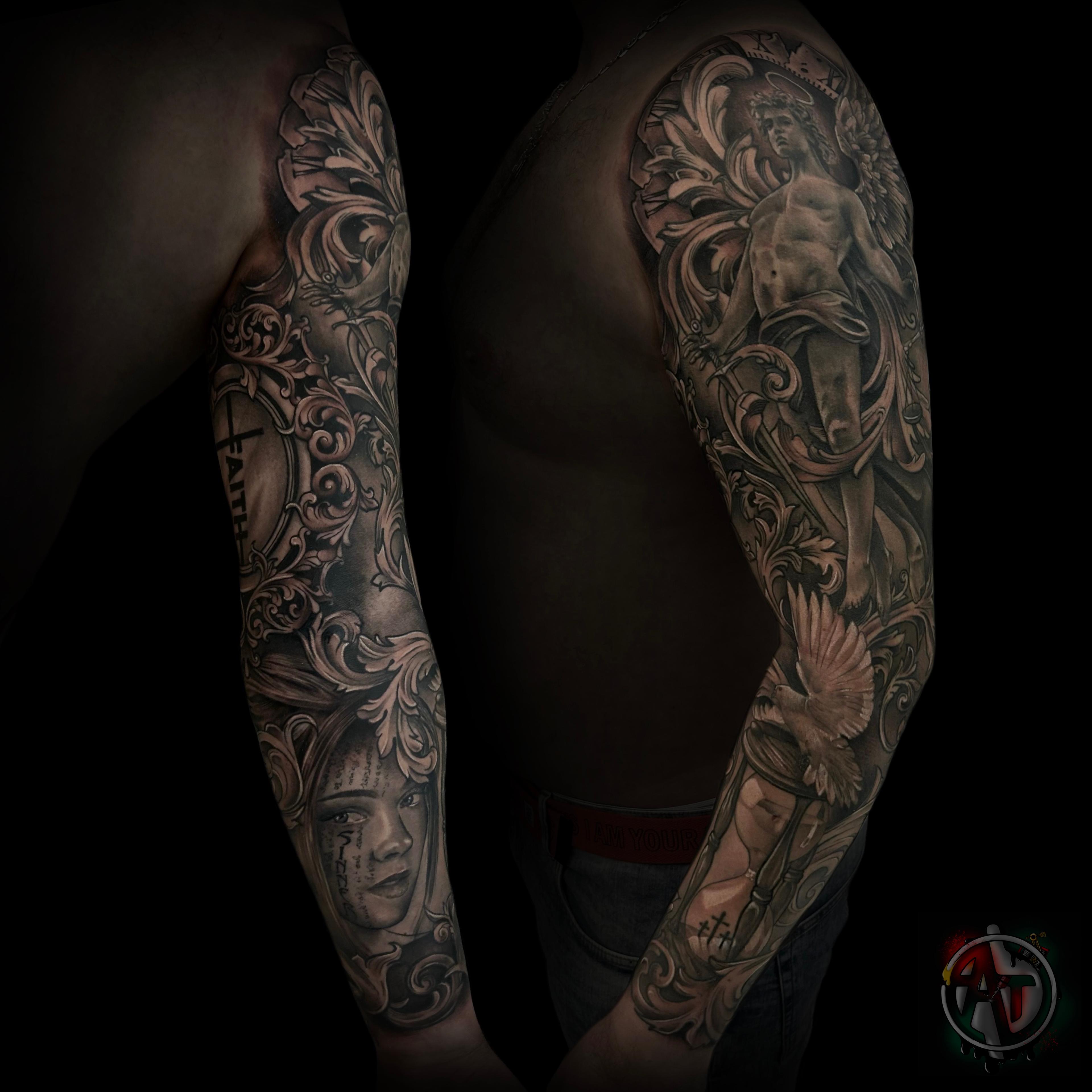 Inksearch tattoo Andrii Tryhubets Tattoo