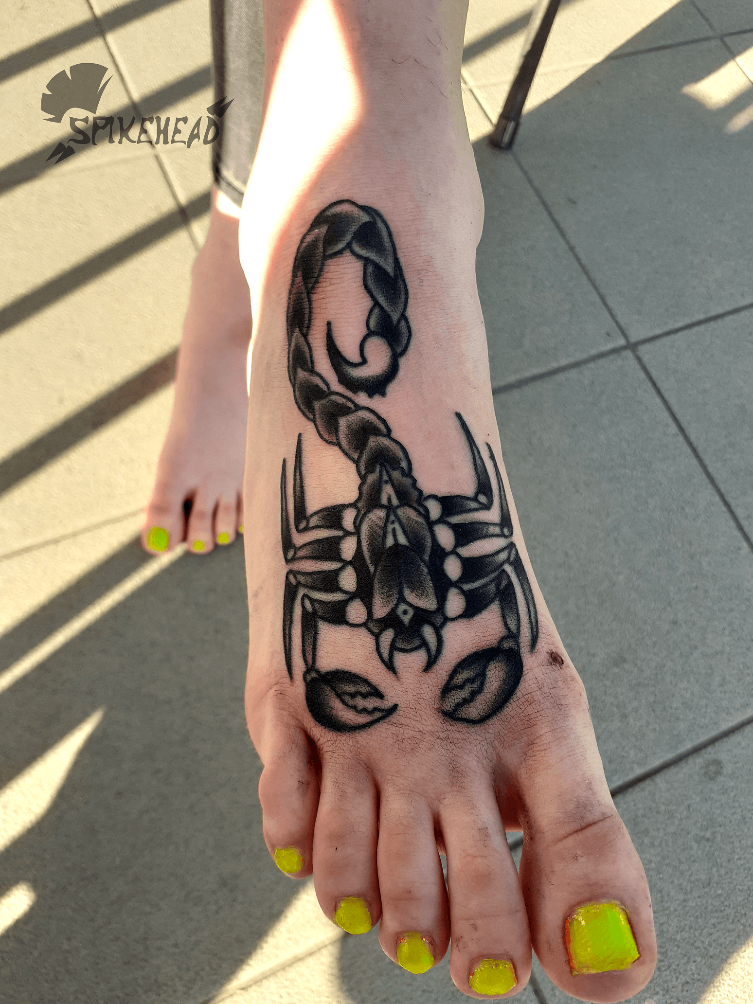Inksearch tattoo SPIKE HEAD