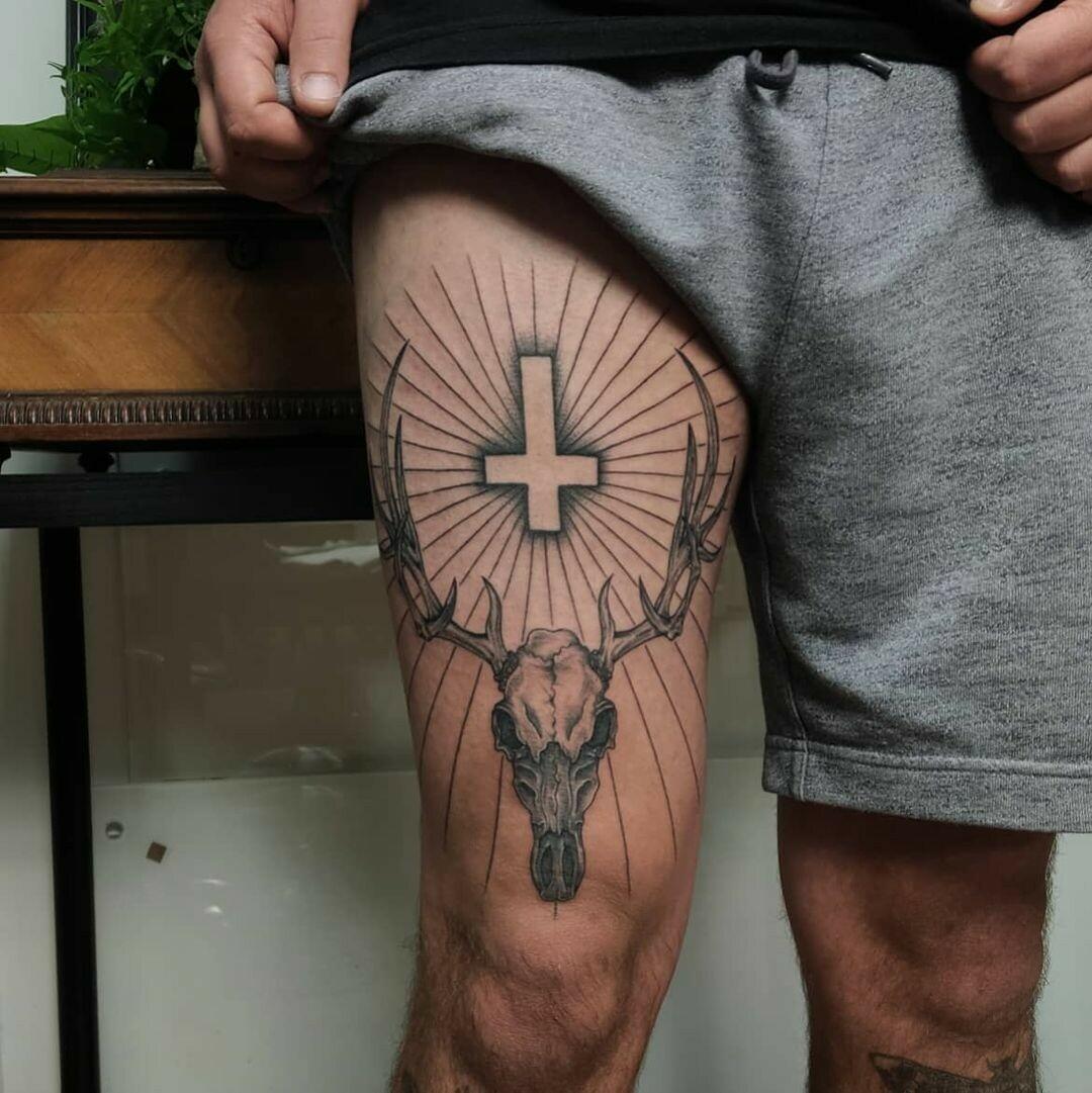 Inksearch tattoo Bizon tattoo