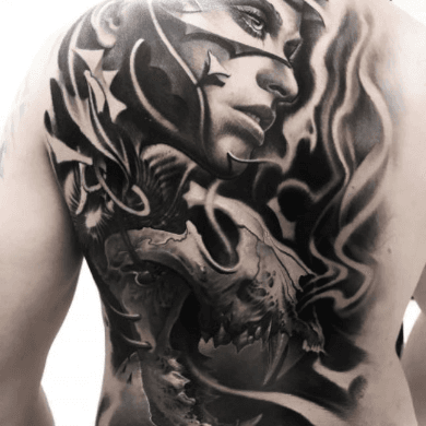 Inksearch tattoo Audrey Becket