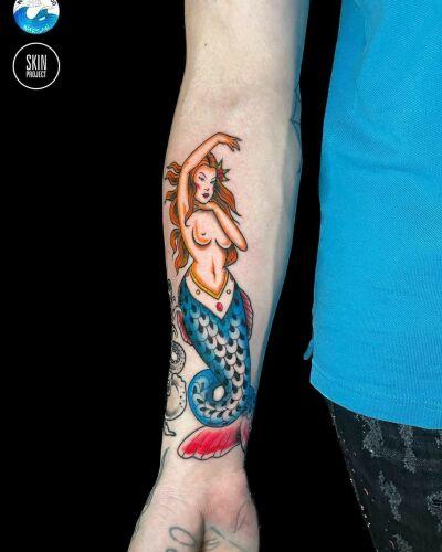 Chamski kontur inksearch tattoo