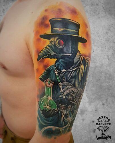 Machete Tattoo Gdynia inksearch tattoo