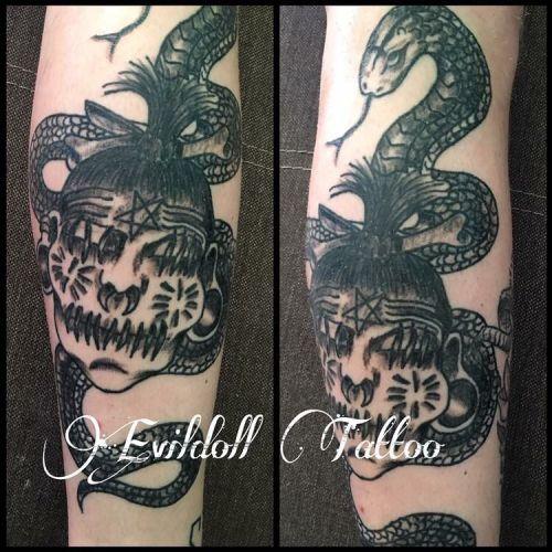 Ola - Evil Doll inksearch tattoo