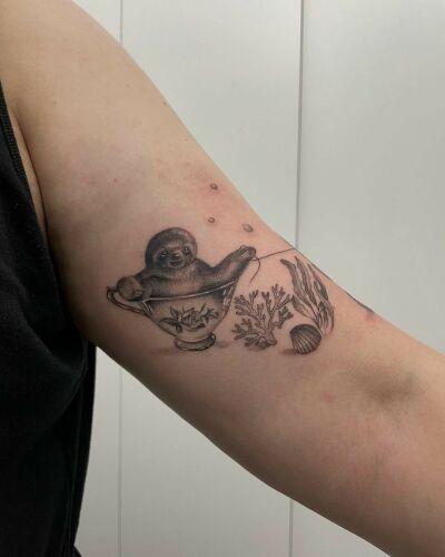Viburnum_tattoo inksearch tattoo