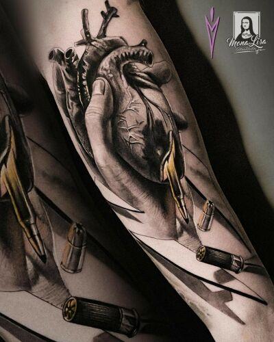 Mona Lisa Tattoo Kraków inksearch tattoo