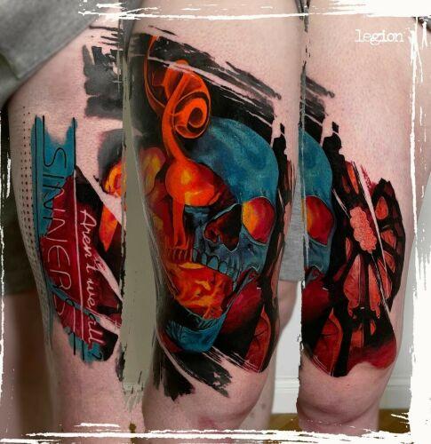 Legion VKN inksearch tattoo