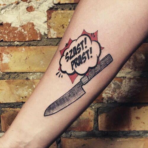 Chamski kontur inksearch tattoo