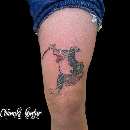 Chamski kontur inksearch tattoo