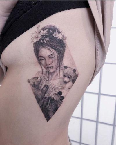 Joanna Litwin - Zszywka Tattoo inksearch tattoo