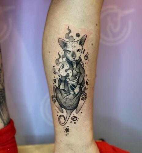 Czarnorożec Tattoo inksearch tattoo