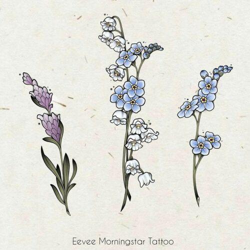 Eevee Morningstar inksearch tattoo